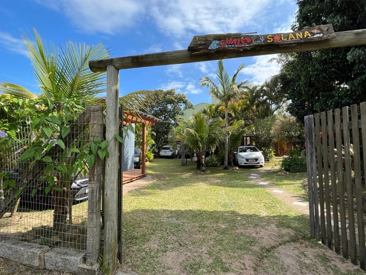 Chales Solana Localizados 50 Metros Do Mar กาโรปาบา ภายนอก รูปภาพ