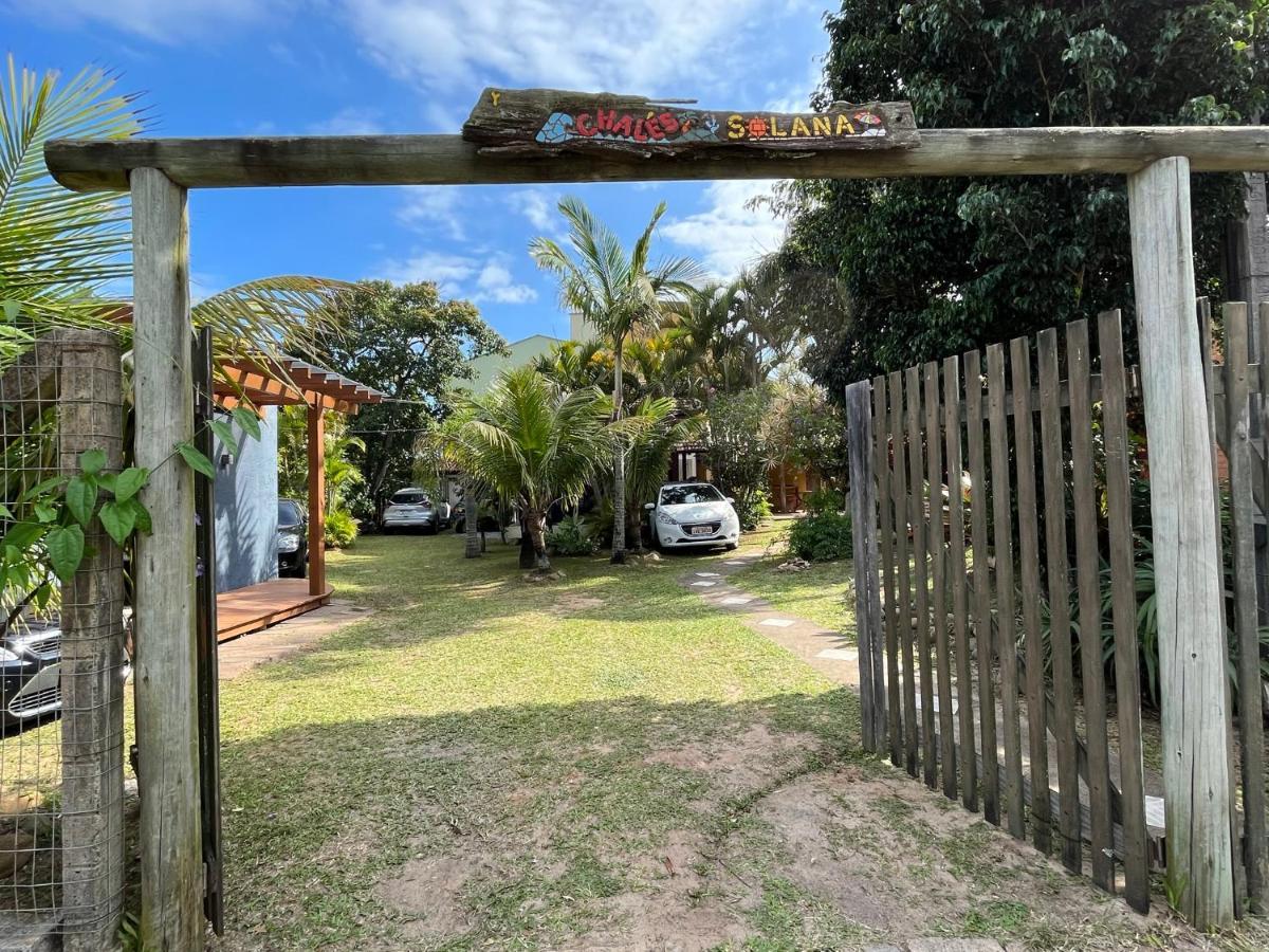 Chales Solana Localizados 50 Metros Do Mar กาโรปาบา ภายนอก รูปภาพ
